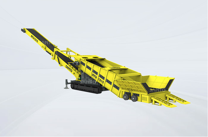 Radial Truck Unloader