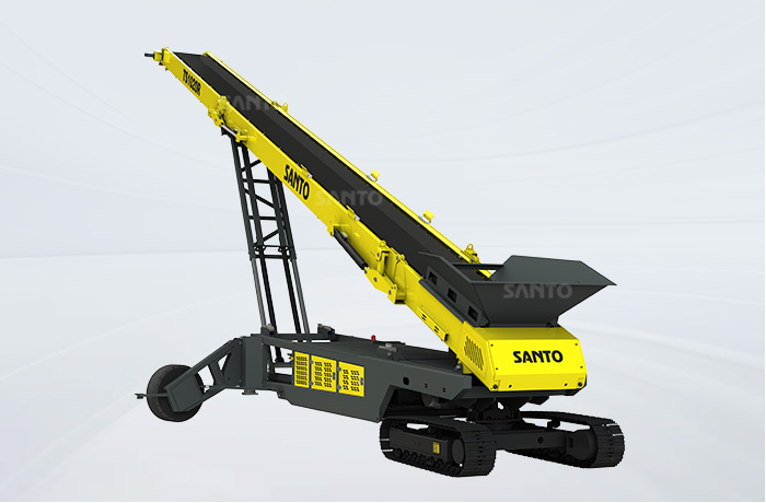 Tracked Radial Stacker